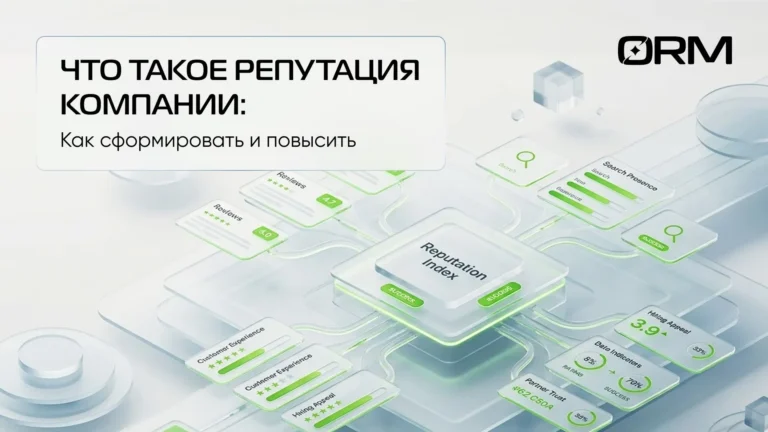 Что такое репутация компании в интернете